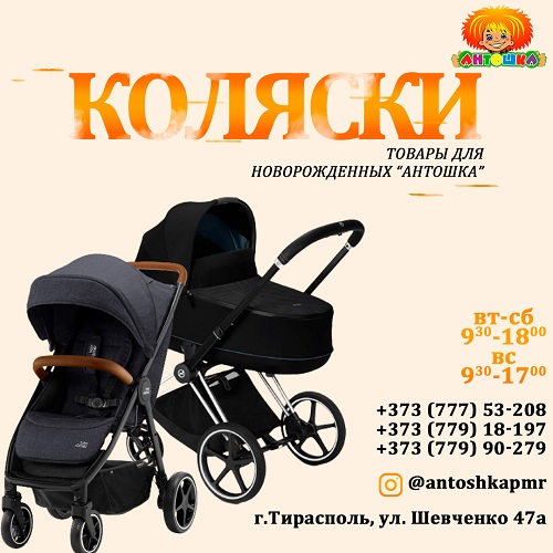 Адрес интернет магазина с детскими колясками. Заказать детскую коляску с доставкой по Молдове и Украине. Большой выбор детских колясок